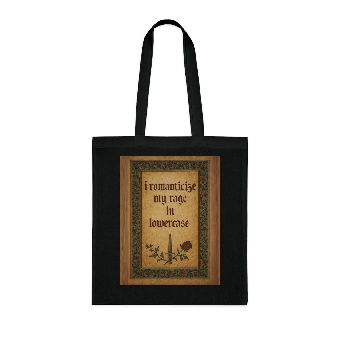 Romantic Rage Cotton Tote Bag | Literary Gift for Book Lovers | Sustainable Tote for Everyday Use | Perfect for Gifts, Shopping, [...]
