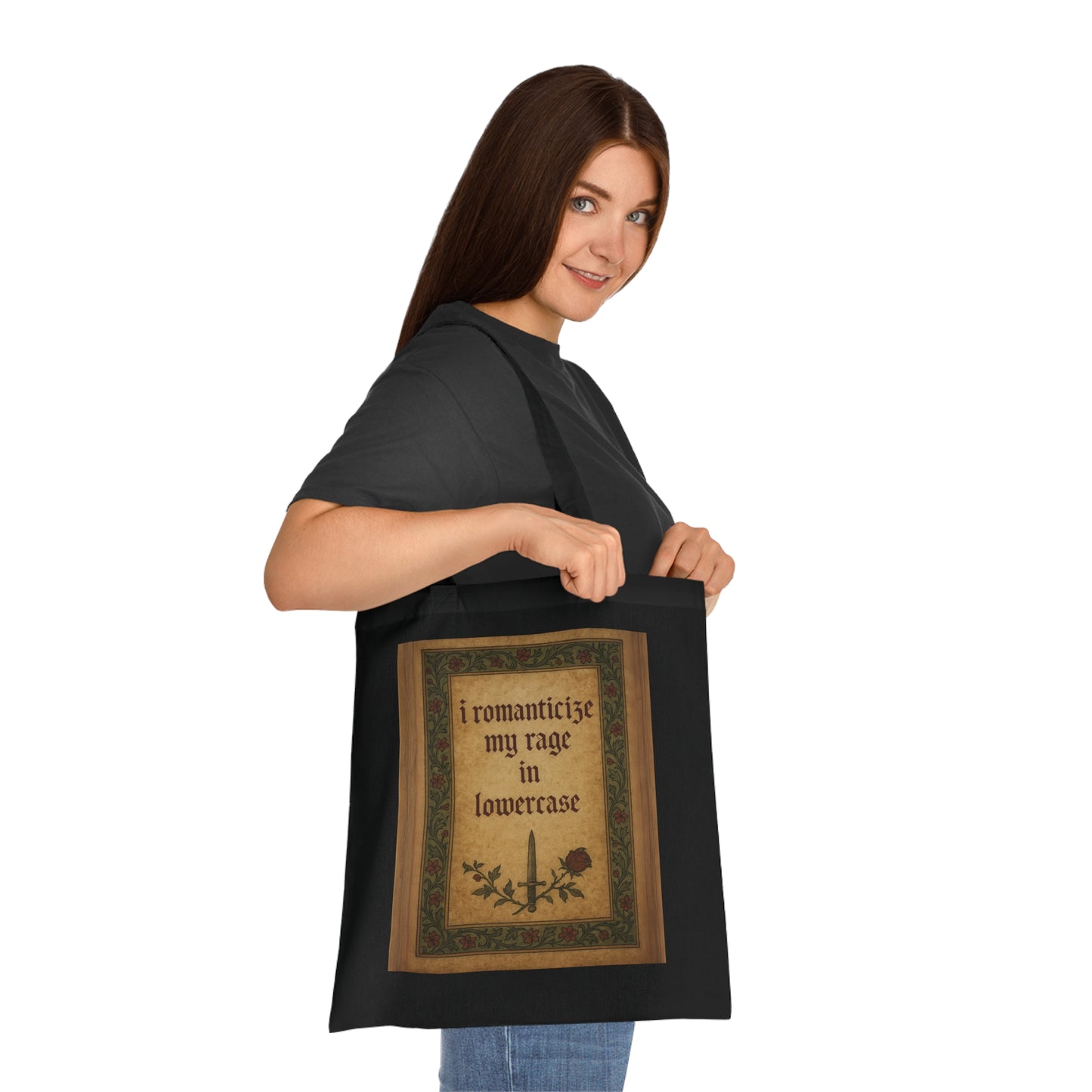 Romantic Rage Cotton Tote Bag | Literary Gift for Book Lovers | Sustainable Tote for Everyday Use | Perfect for Gifts, Shopping, [...]